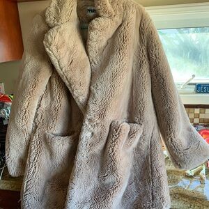 Apparis synthetic fur jacket.